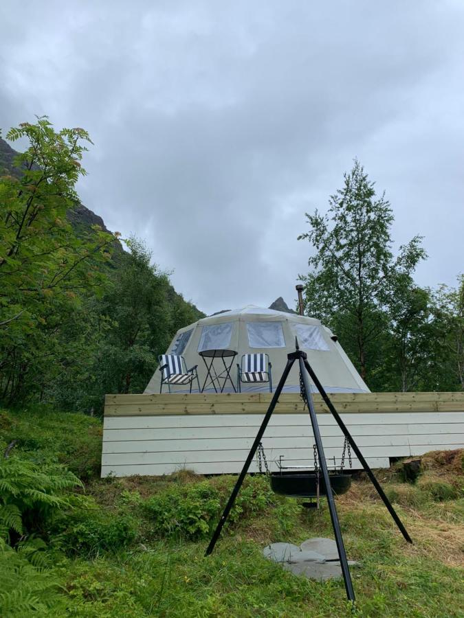 Glamping Lofoten Hotel Kongsjorda Exterior foto